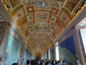 Corredor nos Museus do Vaticano