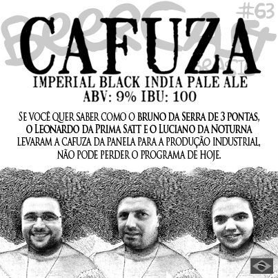 Cerveja Cafuza Imperial Black IPA – Beercast #63