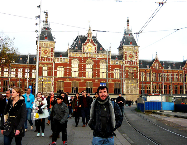 Central Station de Amsterdam.